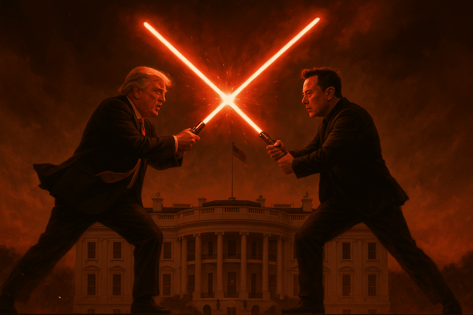 Trouble in the Whitehouse: Trump and Musk Fallout